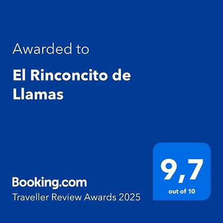 El Rinconcito De Llamas Llamas de la Ribera Экстерьер фото